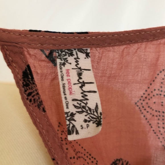 Free People Mauve Flowy Dress - Picture 4 of 5